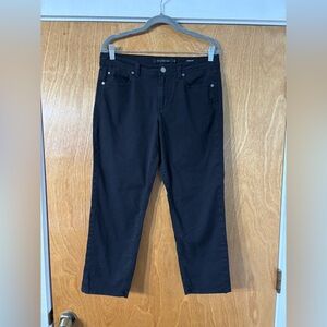 Calvin Klein Jeans Black Skinny Crop